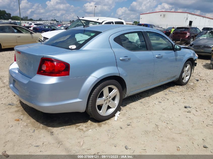 2013 DODGE AVENGER SE - 1C3CDZABXDN626321