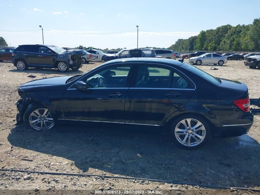 2013 MERCEDES-BENZ C-CLASS C 250 LUXURY - WDDGF4HB2DA793527