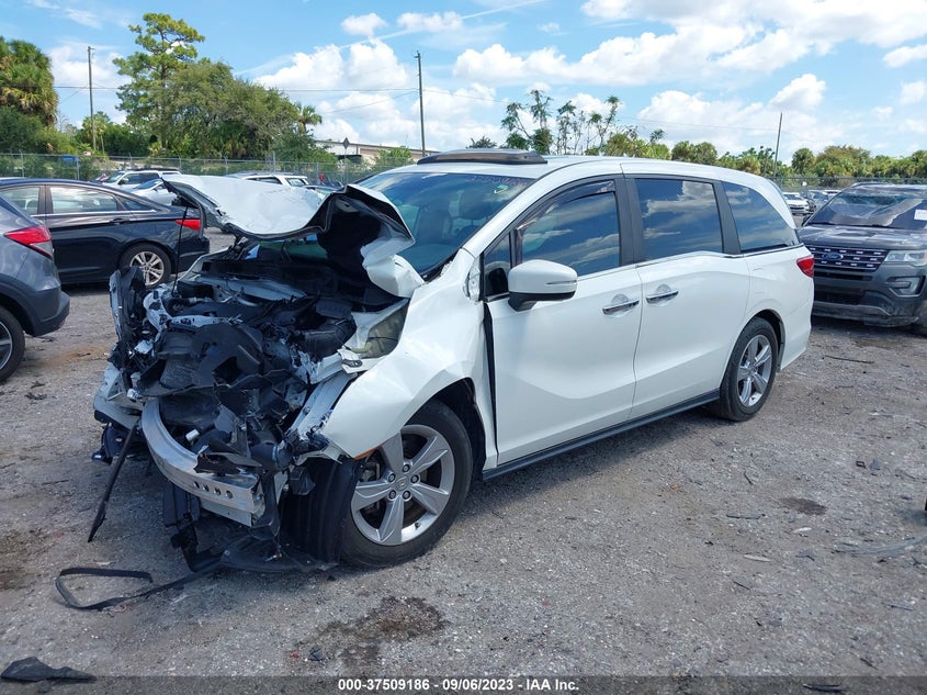 VIN 5FNRL6H79LB050792 2020 HONDA ODYSSEY EXL