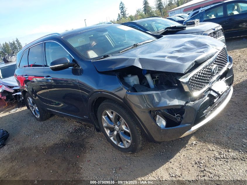 5XYPKDA59JG385063 KIA SORENTO SX V6 2018