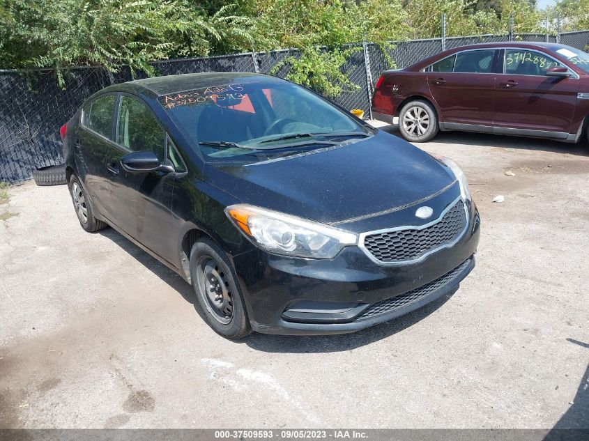 2014 KIA FORTE LX - KNAFK4A66E5167548