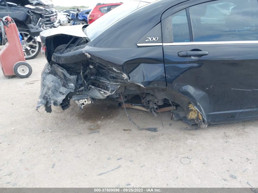 2013 CHRYSLER 200 TOURING - 1C3CCBBB3DN684599