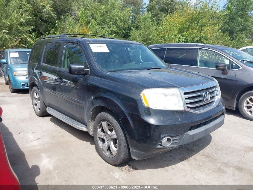 2013 HONDA PILOT EX-L - 5FNYF4H77DB080351
