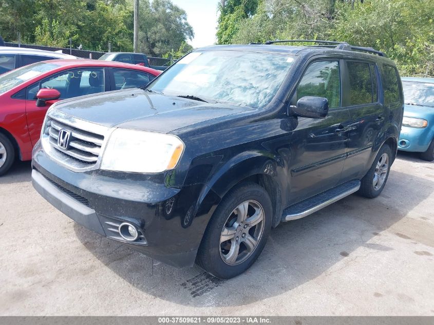 2013 HONDA PILOT EX-L - 5FNYF4H77DB080351