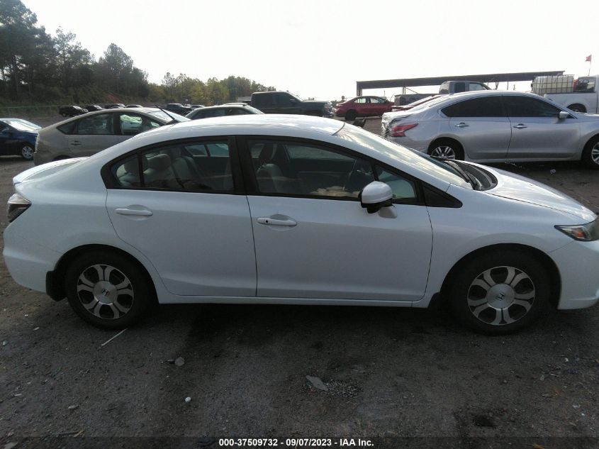 2015 HONDA CIVIC HYBRID - 19XFB4F2XFE000544