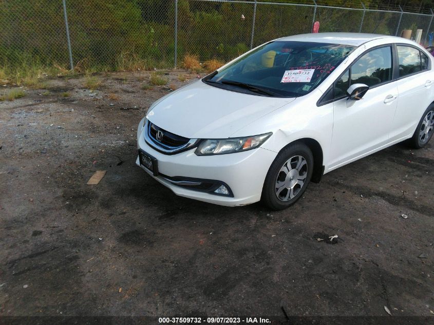 2015 HONDA CIVIC HYBRID - 19XFB4F2XFE000544