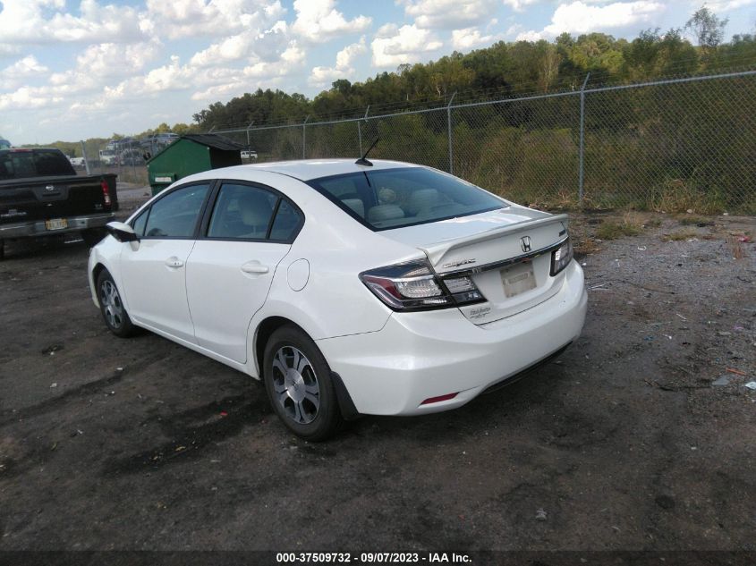 2015 HONDA CIVIC HYBRID - 19XFB4F2XFE000544