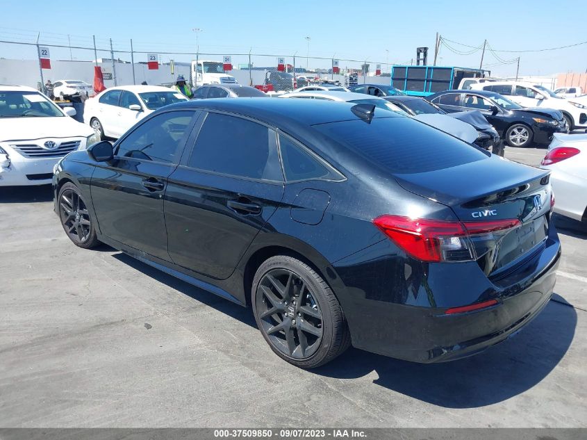 2023 HONDA CIVIC SEDAN SPORT - 2HGFE2F58PH502241