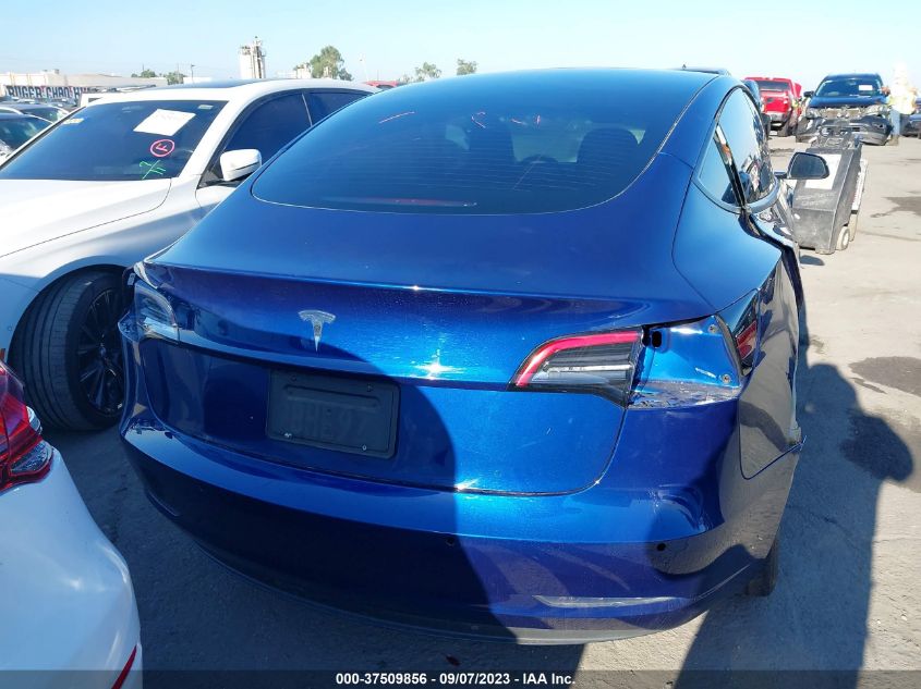 2022 TESLA MODEL 3 - 5YJ3E1EA4NF241980