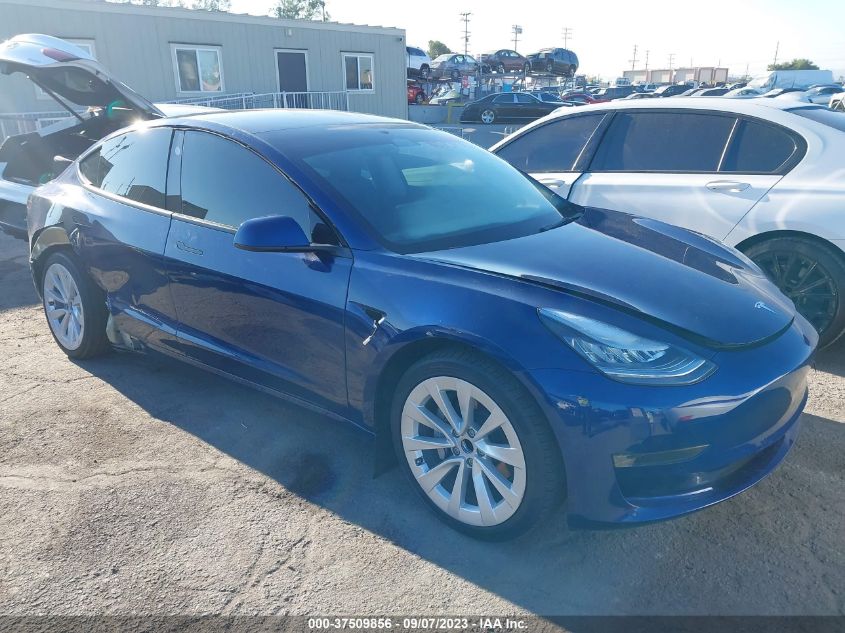 2022 TESLA MODEL 3 - 5YJ3E1EA4NF241980