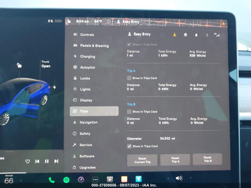 2022 TESLA MODEL 3 - 5YJ3E1EA4NF241980