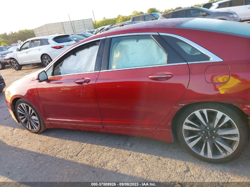 2019 LINCOLN MKZ RESERVE II - 3LN6L5E98KR629641