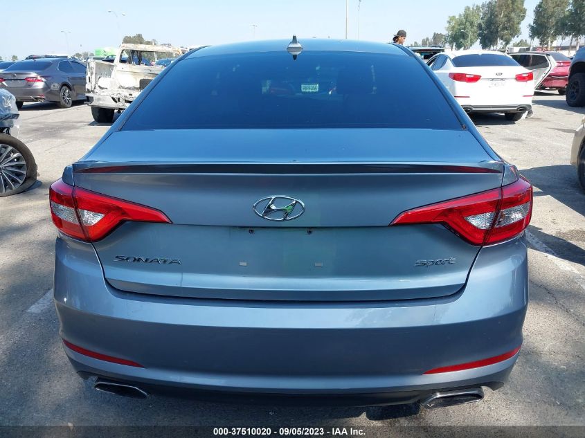 2016 HYUNDAI SONATA 2.4L SPORT - 5NPE34AF9GH266959