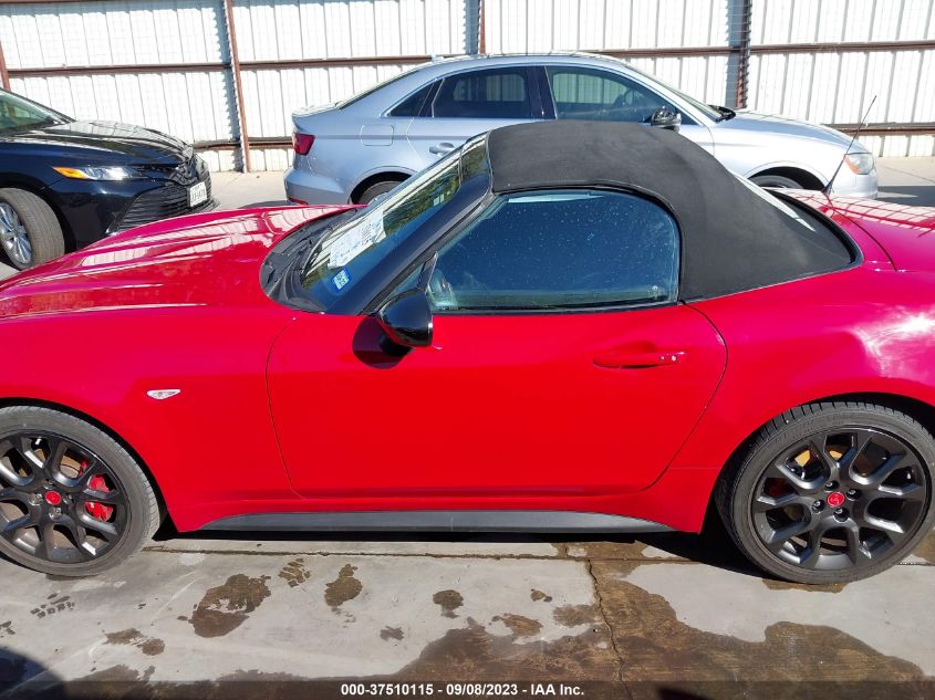 2017 FIAT 124 SPIDER ELABORAZIONE ABARTH JC1NFAEK6H0126196