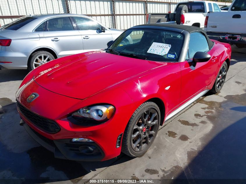 2017 FIAT 124 SPIDER ELABORAZIONE ABARTH JC1NFAEK6H0126196