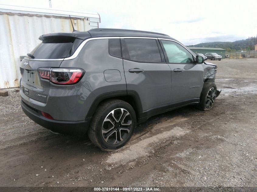 2022 JEEP COMPASS LIMITED - 3C4NJDCB5NT207209