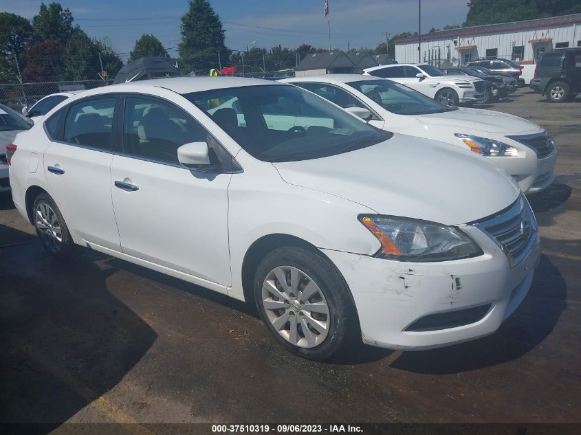 2015 NISSAN SENTRA S - 3N1AB7AP4FY285984