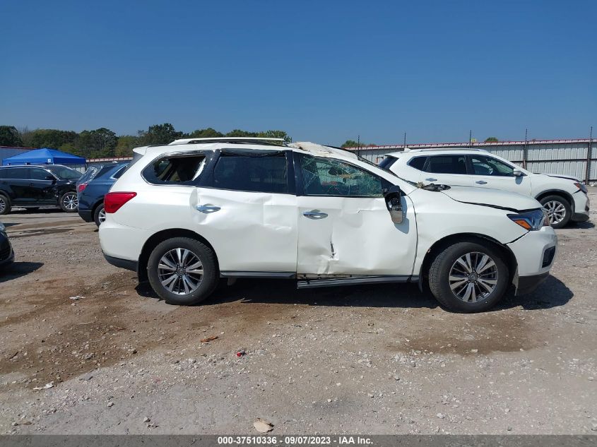 2019 NISSAN PATHFINDER SV - 5N1DR2MM2KC592546