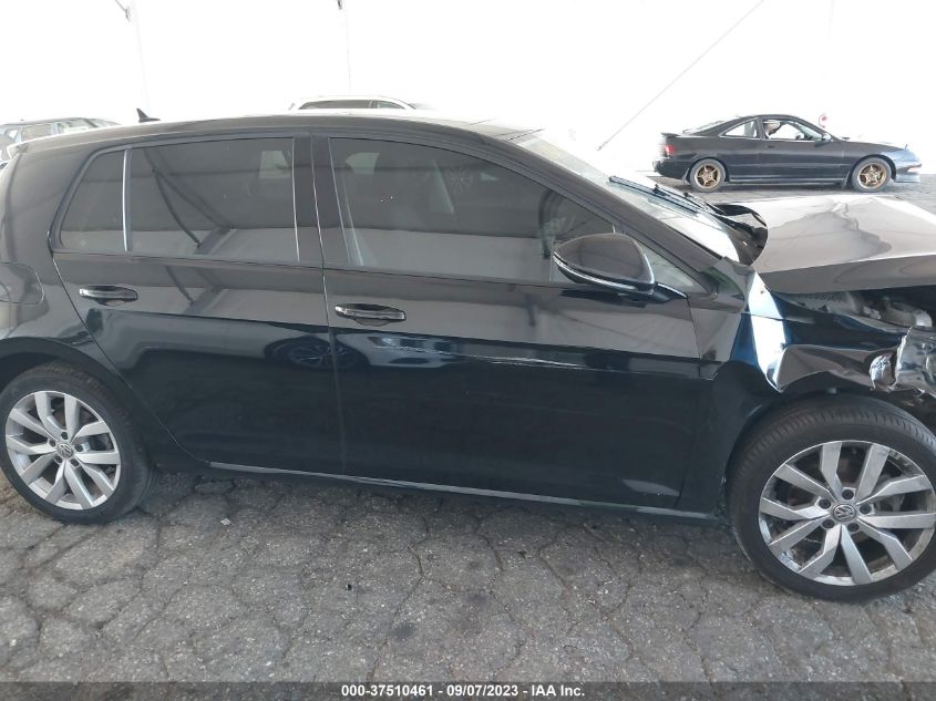 2019 VOLKSWAGEN GOLF S/SE - 3VWG57AU7KM034296