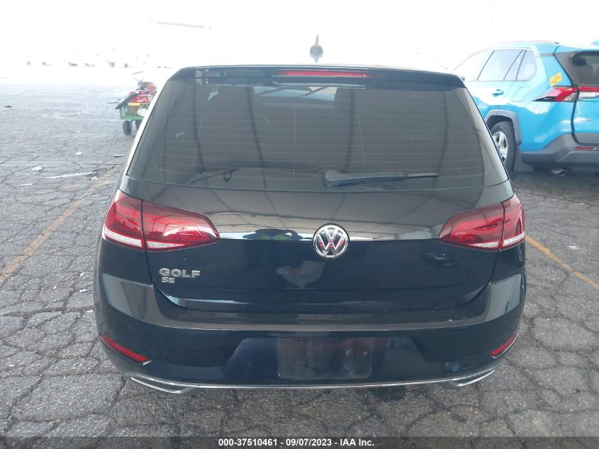 2019 VOLKSWAGEN GOLF S/SE - 3VWG57AU7KM034296