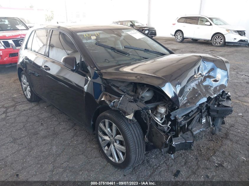 2019 VOLKSWAGEN GOLF S/SE - 3VWG57AU7KM034296