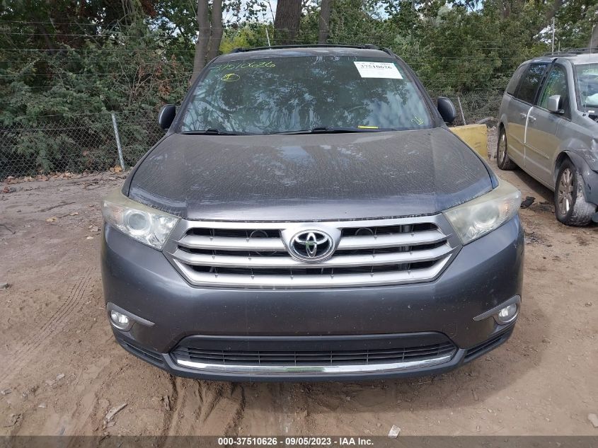 2013 TOYOTA HIGHLANDER LIMITED - 5TDDK3EH4DS200765