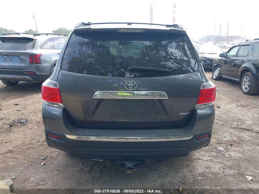 2013 TOYOTA HIGHLANDER LIMITED - 5TDDK3EH4DS200765