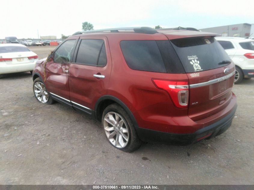 2014 FORD EXPLORER XLT - 1FM5K7D85EGA37516