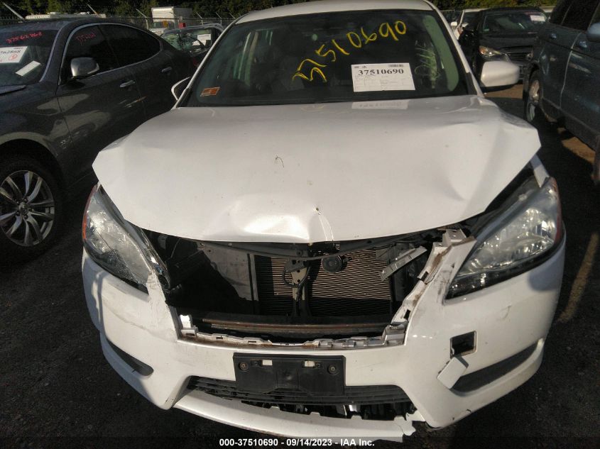 2014 NISSAN SENTRA S/FE+ S/SV/FE+ SV/SR/SL - 3N1AB7AP7EY255814