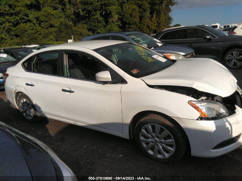2014 NISSAN SENTRA S/FE+ S/SV/FE+ SV/SR/SL - 3N1AB7AP7EY255814