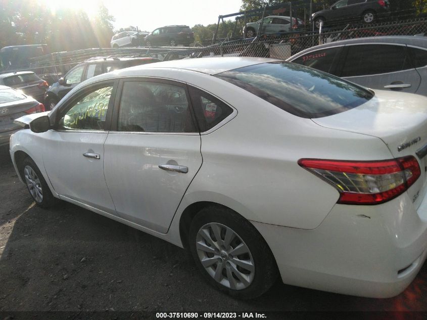 2014 NISSAN SENTRA S/FE+ S/SV/FE+ SV/SR/SL - 3N1AB7AP7EY255814