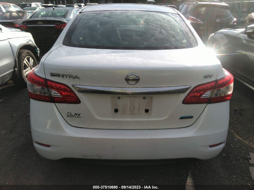 2014 NISSAN SENTRA S/FE+ S/SV/FE+ SV/SR/SL - 3N1AB7AP7EY255814