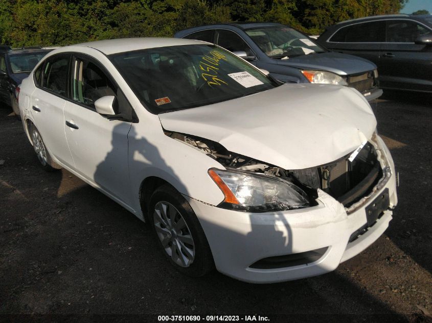 2014 NISSAN SENTRA S/FE+ S/SV/FE+ SV/SR/SL - 3N1AB7AP7EY255814