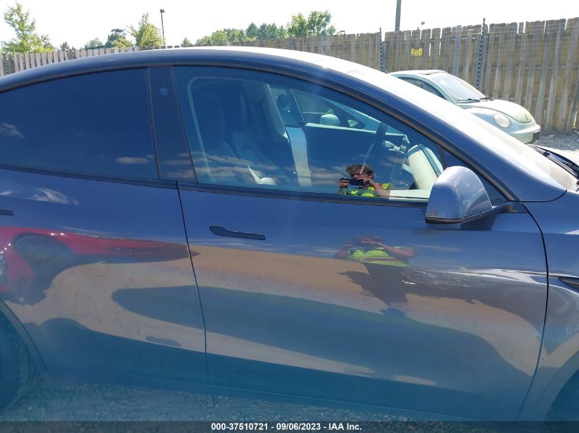 2022 TESLA MODEL Y LONG RANGE - 7SAYGDEE2NA009088