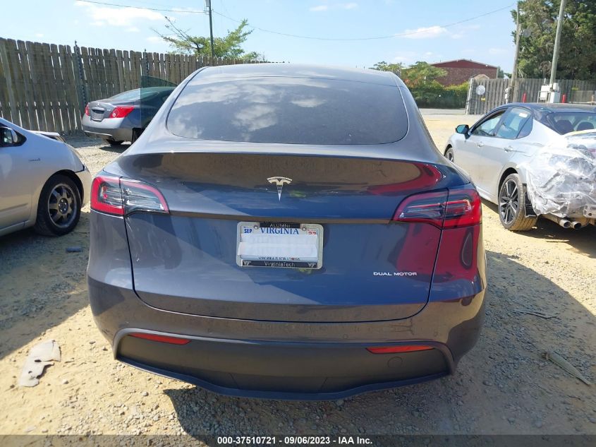 2022 TESLA MODEL Y LONG RANGE - 7SAYGDEE2NA009088