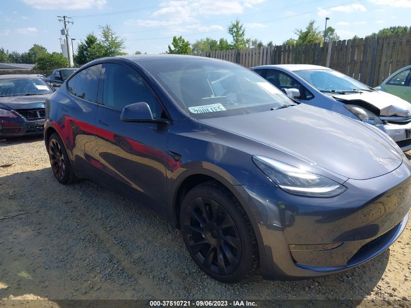 2022 TESLA MODEL Y LONG RANGE - 7SAYGDEE2NA009088