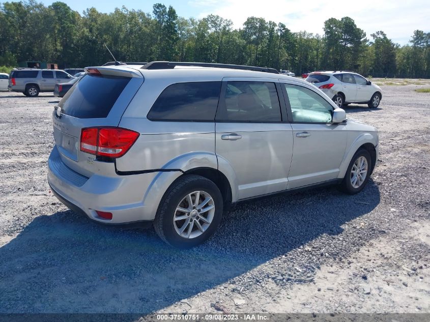 2013 DODGE JOURNEY SXT - 3C4PDCBG9DT640795