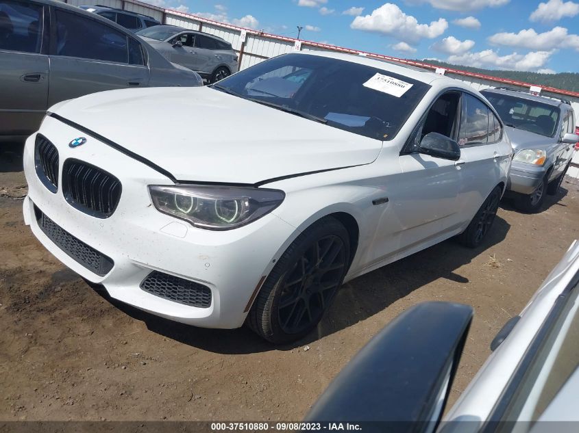 2014 BMW 5 SERIES GRAN TURISMO 550I - WBA5M6C51ED085934