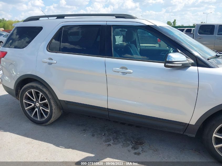 2015 FORD EXPLORER XLT - 1FM5K7D82FGA33389