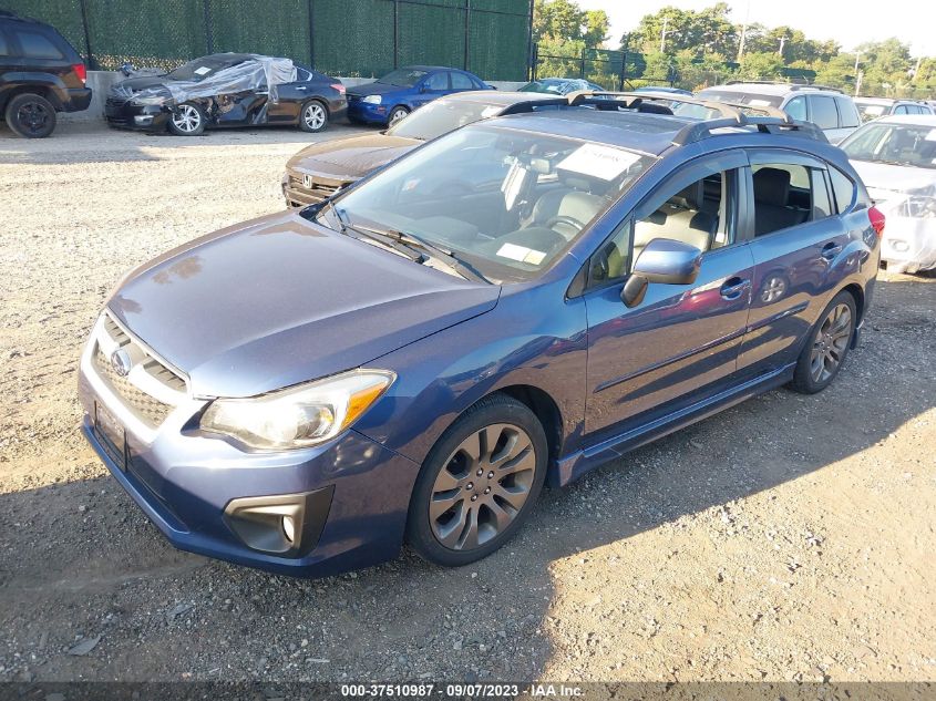 2013 SUBARU IMPREZA 2.0I SPORT LIMITED - JF1GPAS61D2856005