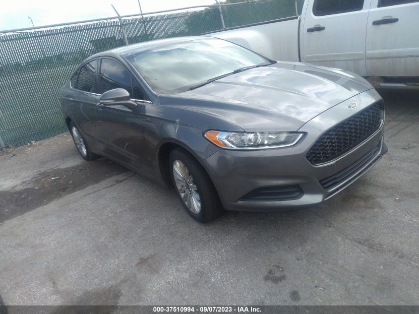 2013 FORD FUSION SE HYBRID - 3FA6P0LU9DR389446