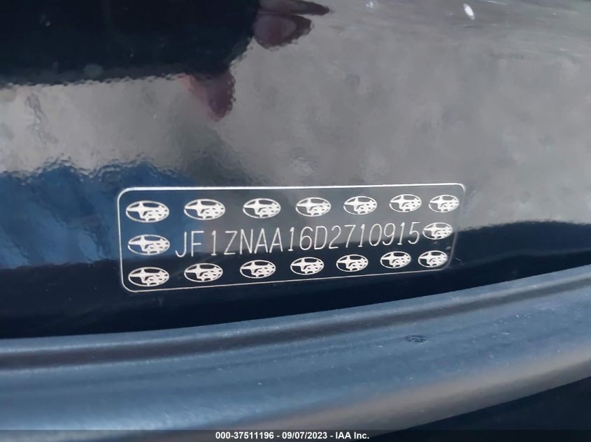 2013 TOYOTA SCION FR-S JF1ZNAA16D2710915
