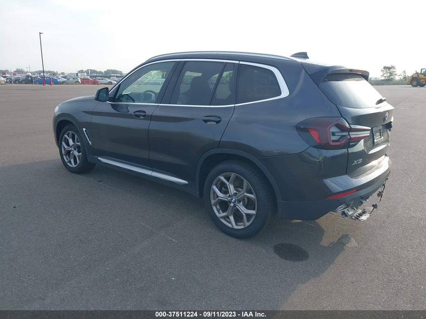 VIN 5UX53DP02N9L45655 2022 BMW X3 XDRIVE30I