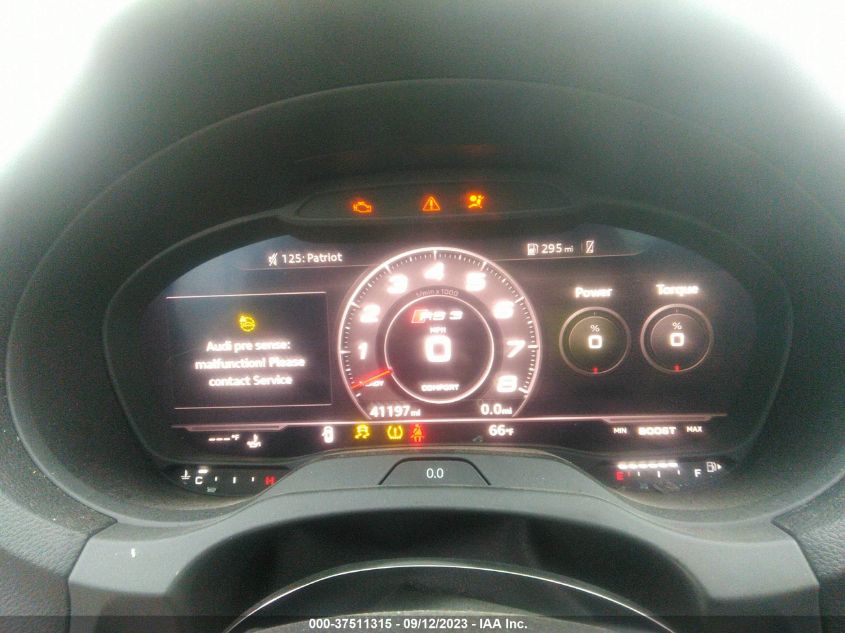2018 AUDI RS 3 - WUABWGFF4J1904623