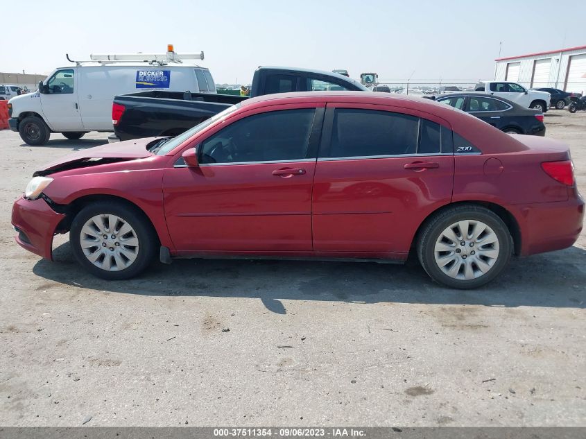 2013 CHRYSLER 200 LX - 1C3CCBAB3DN604767