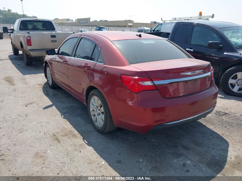 2013 CHRYSLER 200 LX - 1C3CCBAB3DN604767