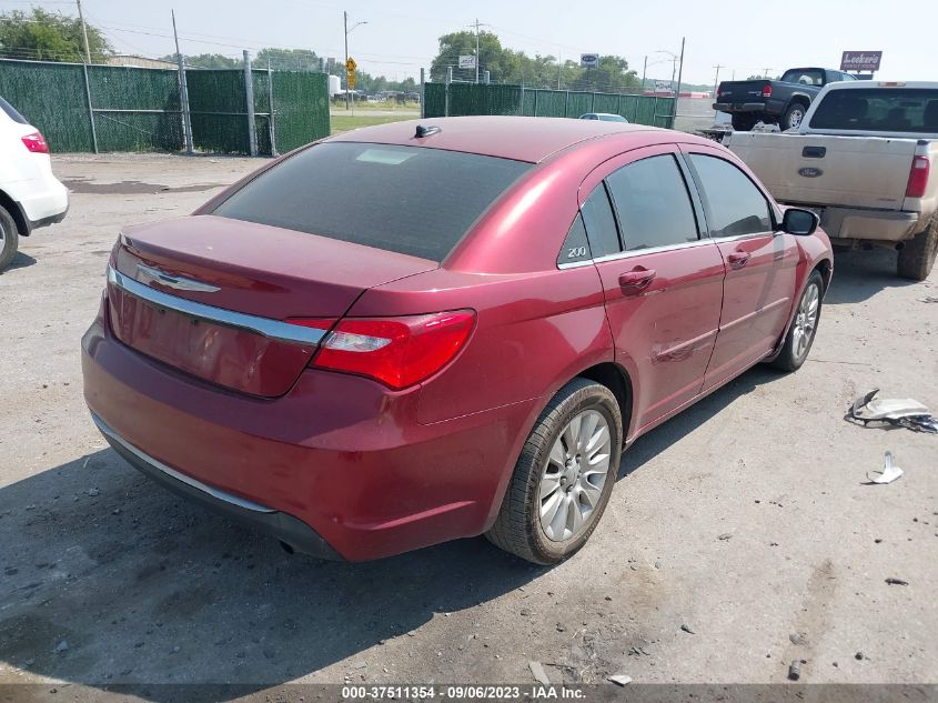 2013 CHRYSLER 200 LX - 1C3CCBAB3DN604767