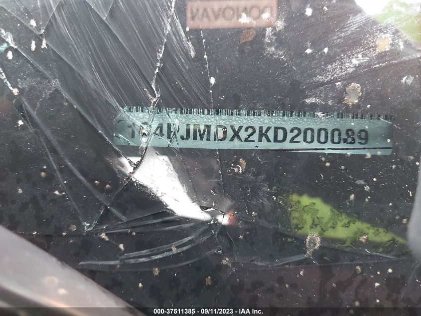 2019 JEEP CHEROKEE LIMITED - 1C4PJMDX2KD200089