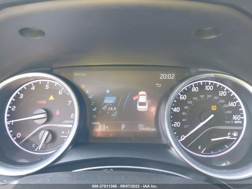2020 TOYOTA CAMRY XLE - 4T1F11AK0LU964877