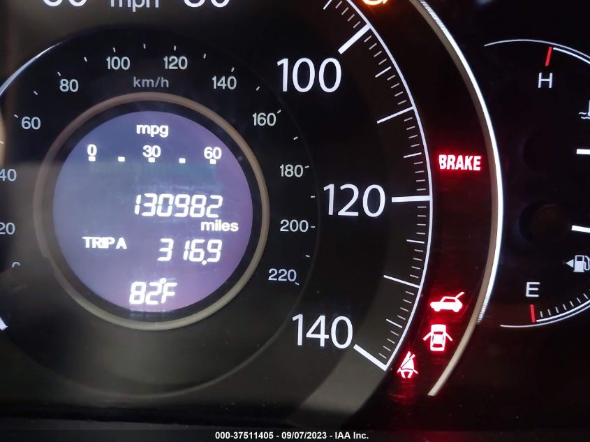 2013 HONDA CR-V EX-L - 2HKRM4H73DH653614
